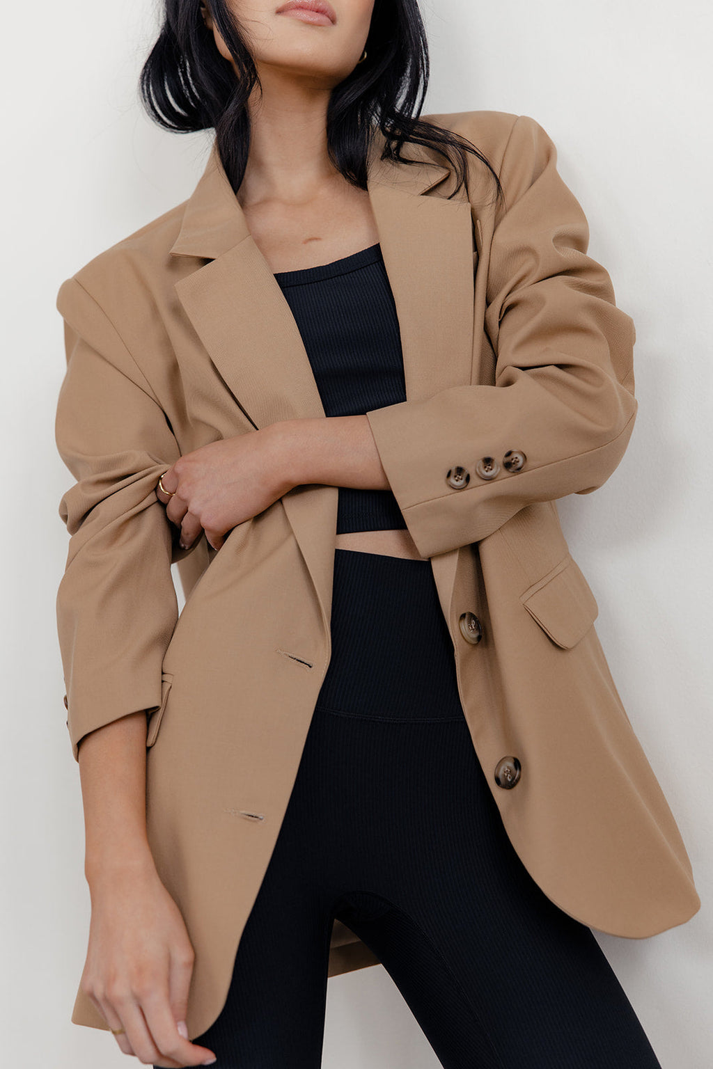 THE ULTIMATE BLAZER- TAN