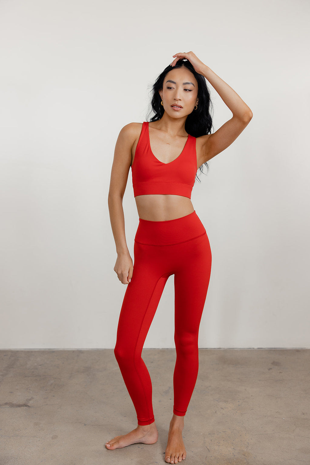 SECOND SKIN LEGGING - RED