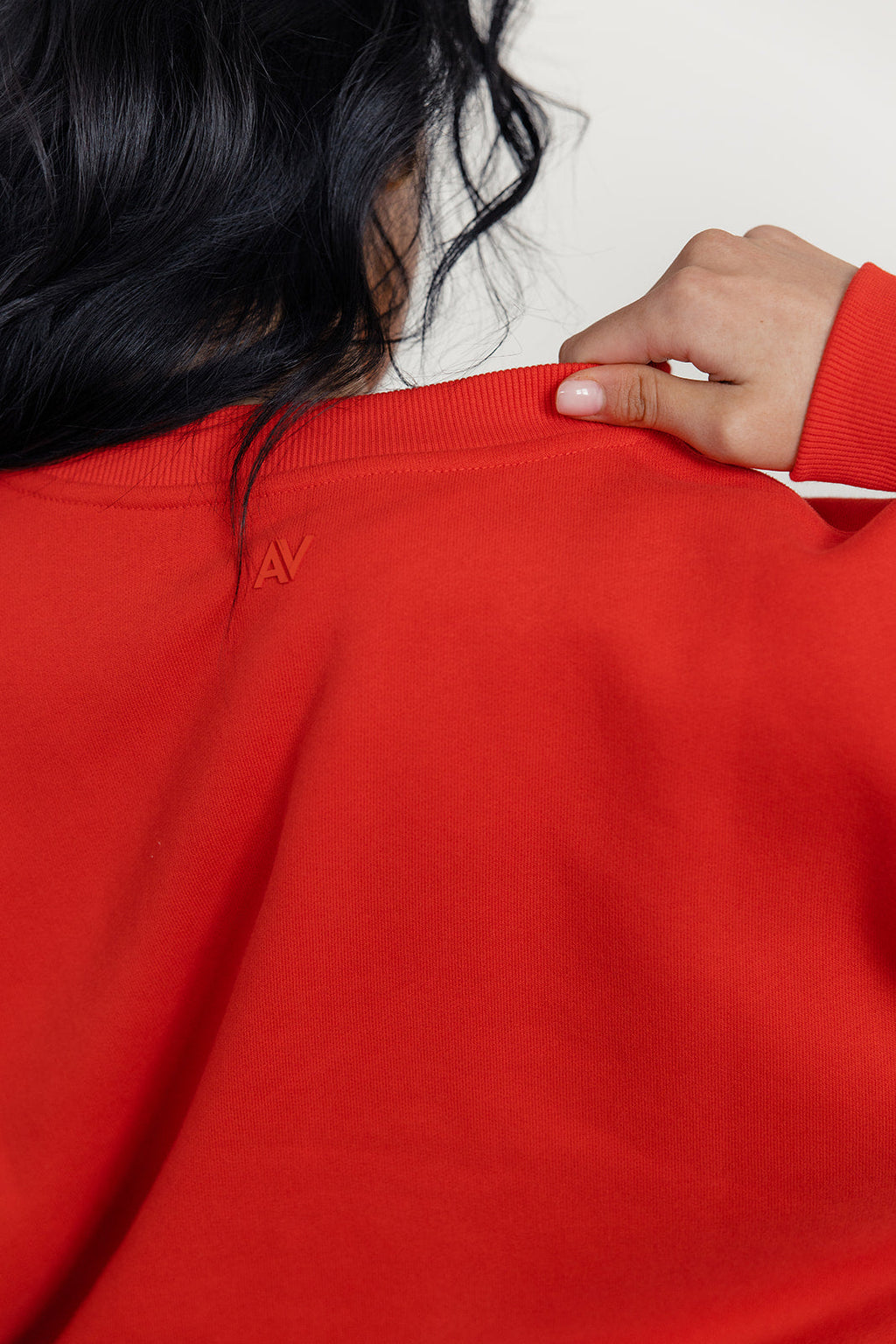 FLEECE FIT SWEATSHIRT - RED