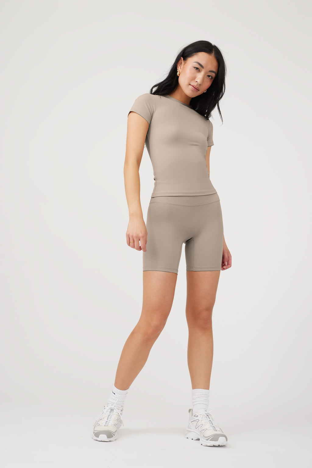 SECOND SKIN TEE - MINK